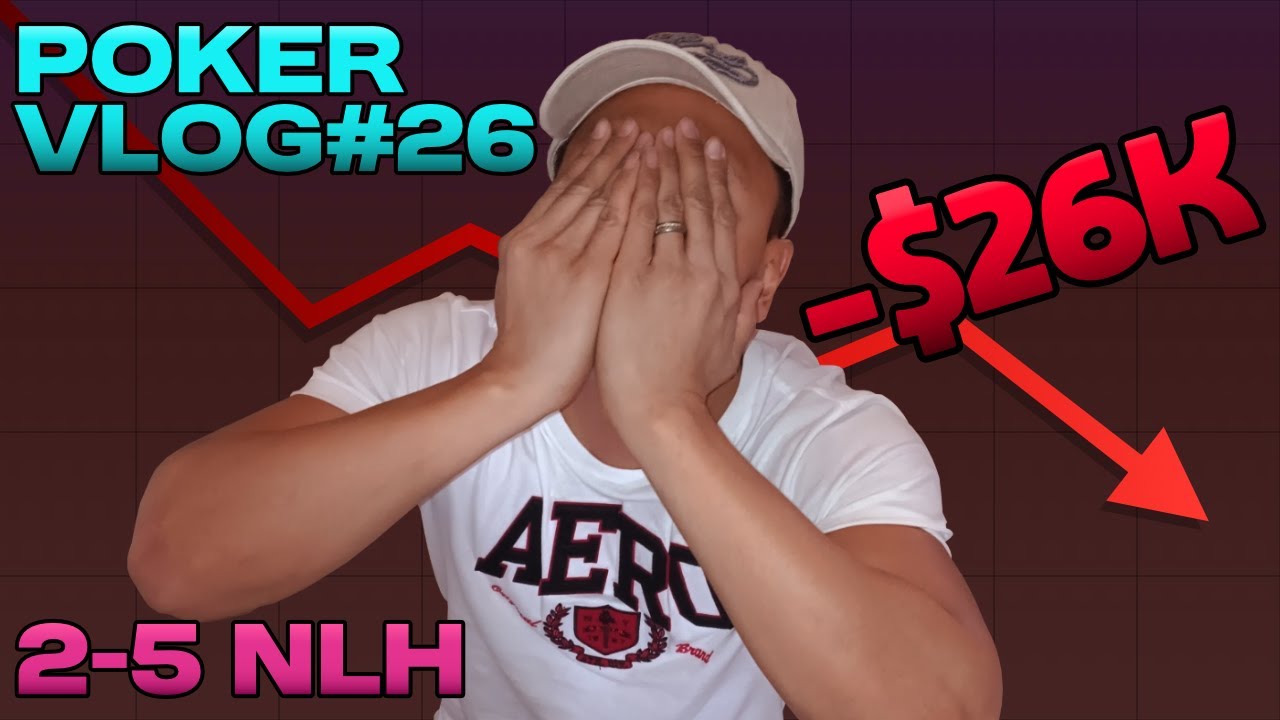 Poker pro talks about his GAMBLING addiction, Aero behind the mask | 2-5 NLH | Poker Vlog #26