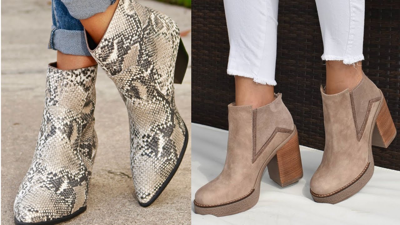 BOTAS Y BOTINES COMODOS BONITOS y EELGANTES de MODA OTOÑO INVIERNO 2023 2024