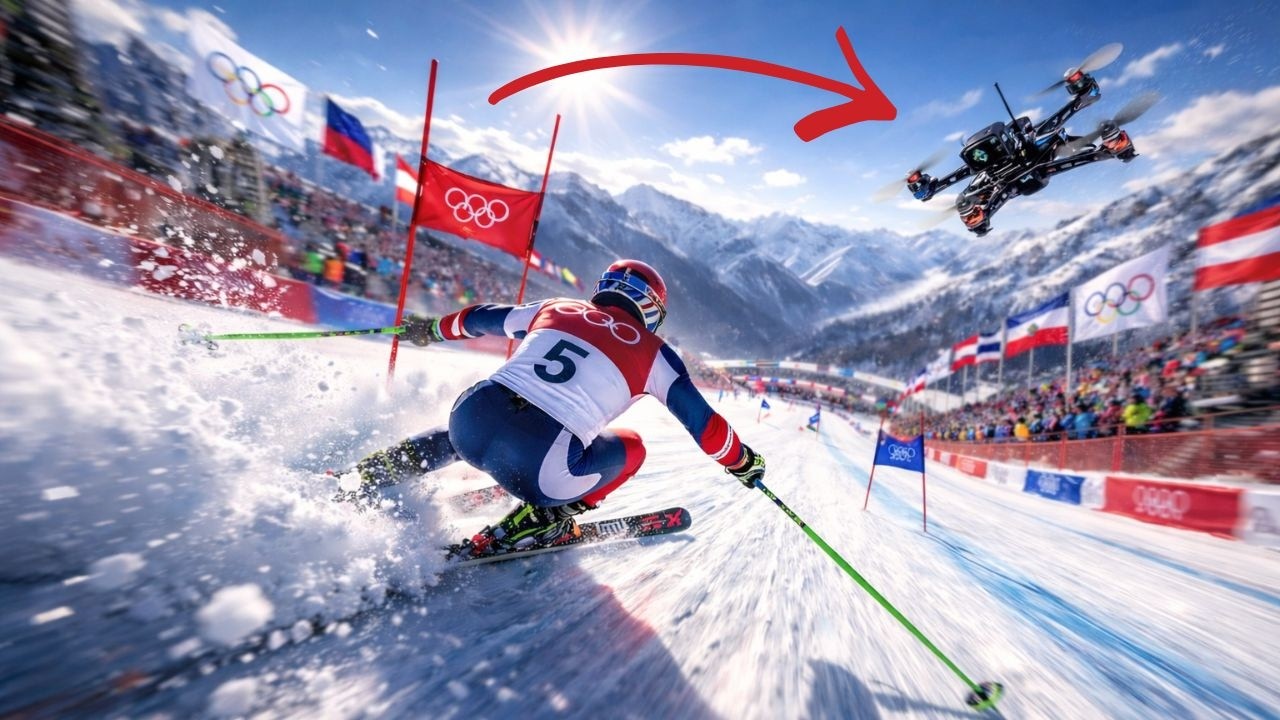 How FPV Drones Took Over the Winter Olympics!