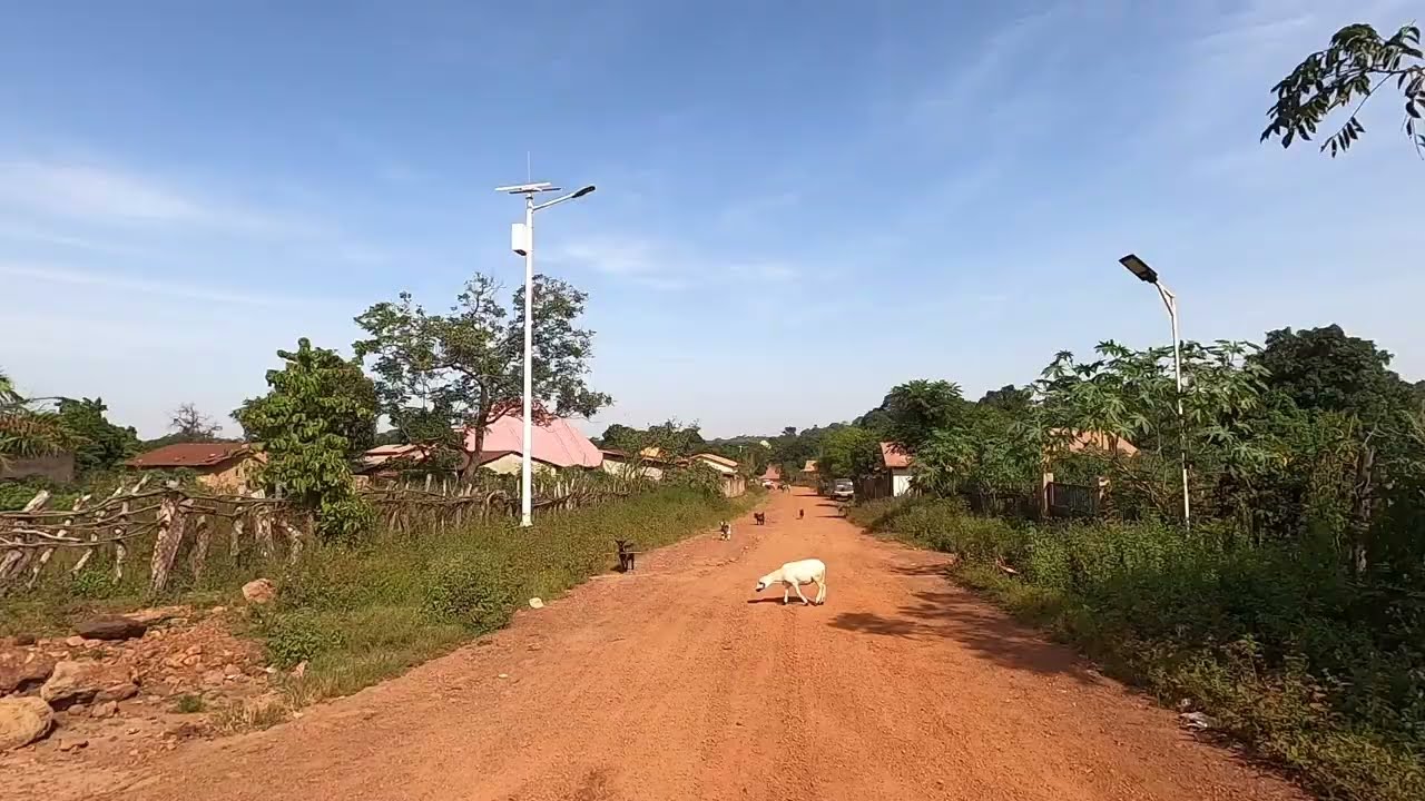 République de Guinée (Guinée Conakry) Piste de Lélouma Gopro / Guinea Lelouma track BAD ROAD