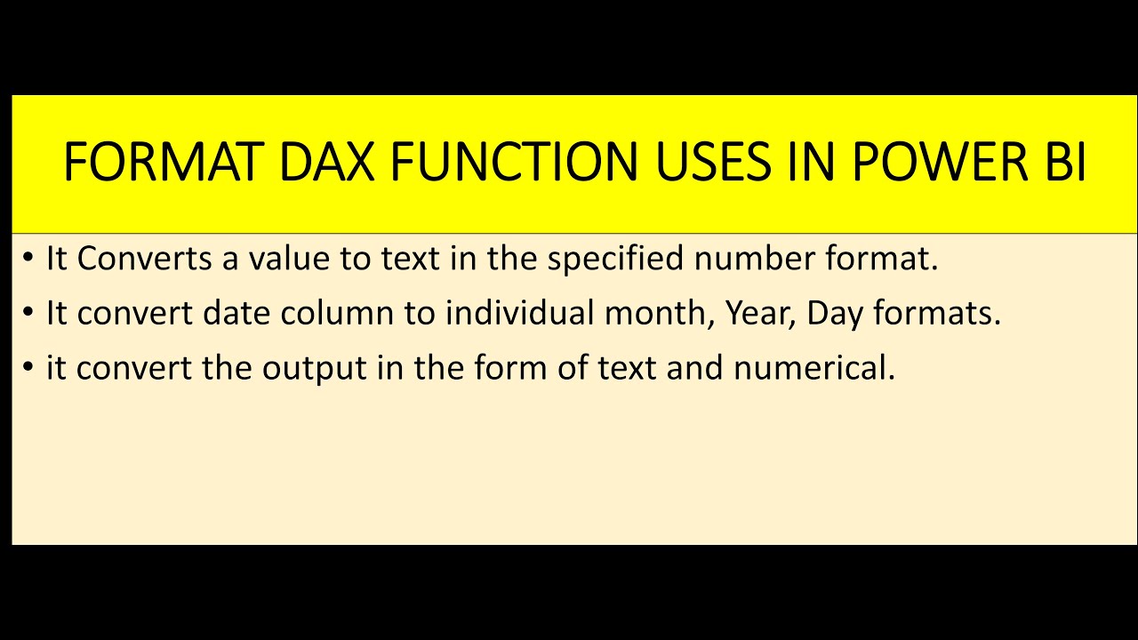 FORMAT DAX FUNCTION USE IN POWER BI. HOW TO EXTRACT MONTH NAME AND DAYS NAME .#format #dax
