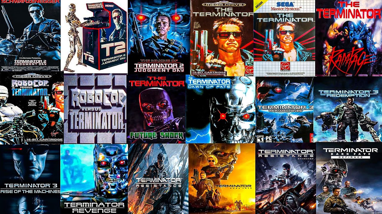 Эволюция игр TERMINATOR (1991–2026)
