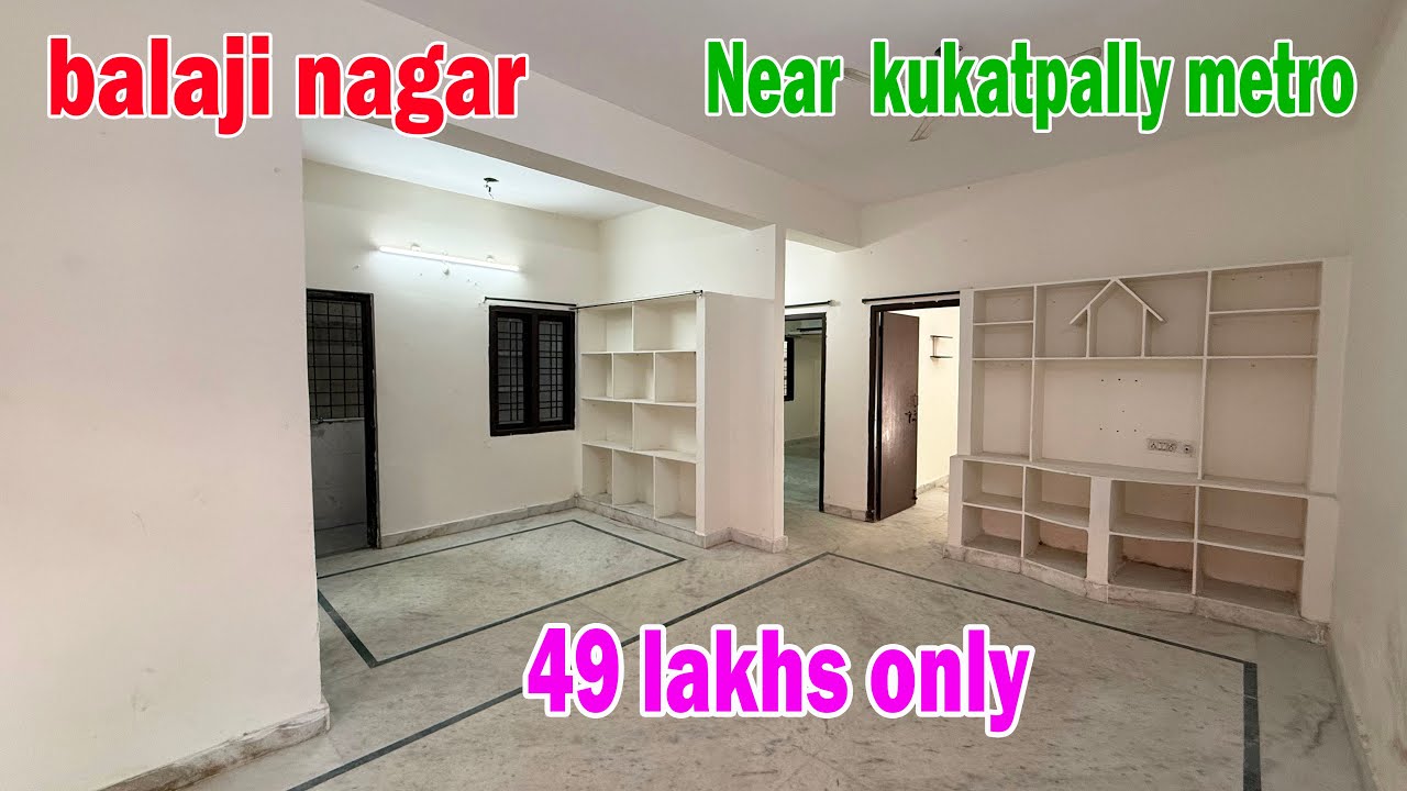 2bhk flat for sale in Kukatpally (p900) || number…6281118626 || #kukatpally 