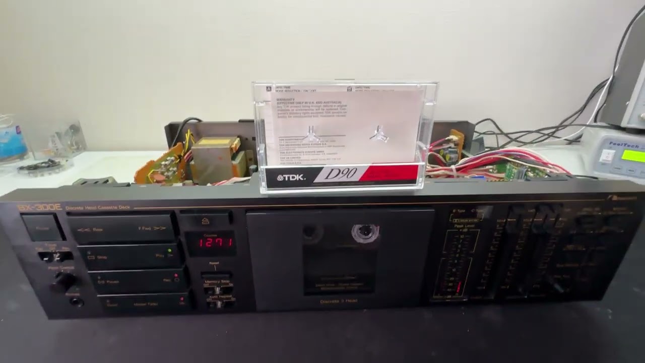 Nakamichi bx 300e TEST TDK D 22khz