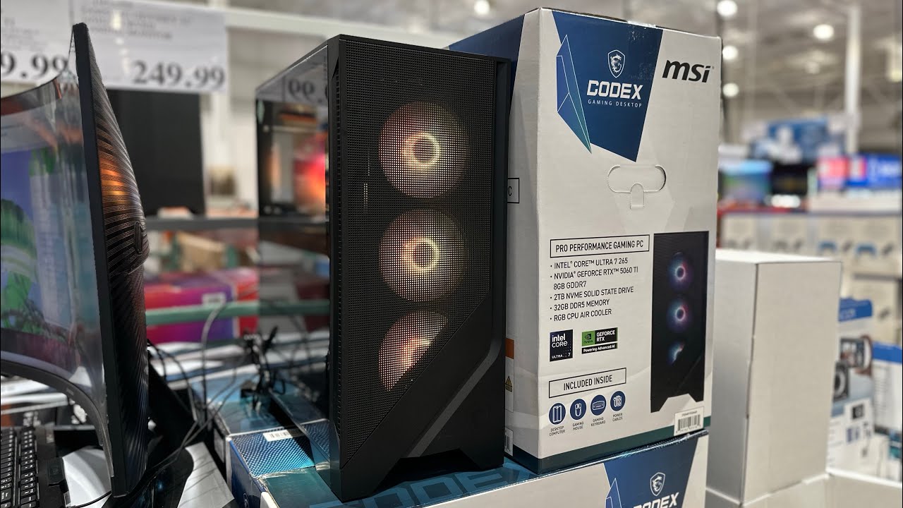 MSI Codex R2 Gaming Desktop &ndash; Intel Core Ultra 7 265 - GeForce RTX 5060 Ti 16GB &ndash; 32GB RAM &ndash; 2TB 