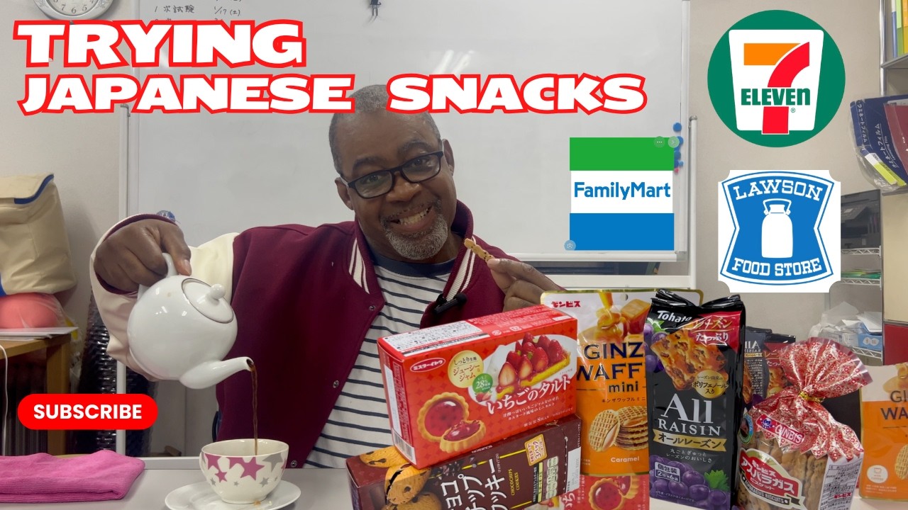 Trying Japanese Snacks for the First Time. Test taste, are they really good?