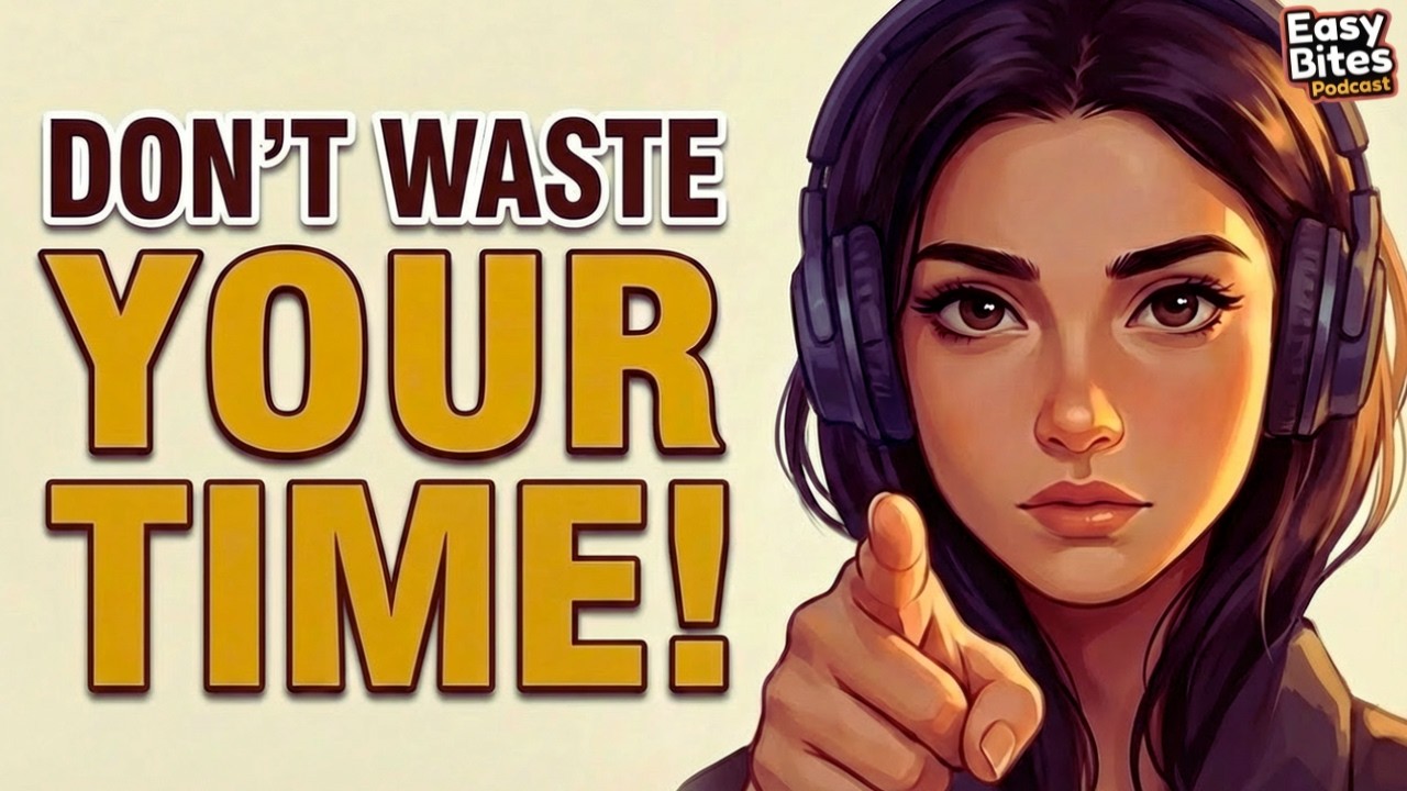 Don't Waste Your Life | English Podcast For Easy Covversation In Daily Life | Beginners | Learn Fast