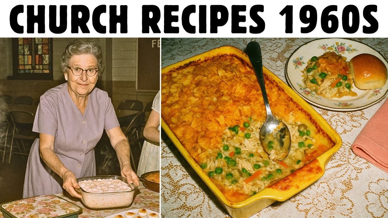 25 Church Recipes from the 1960s That Have FADED Into History!