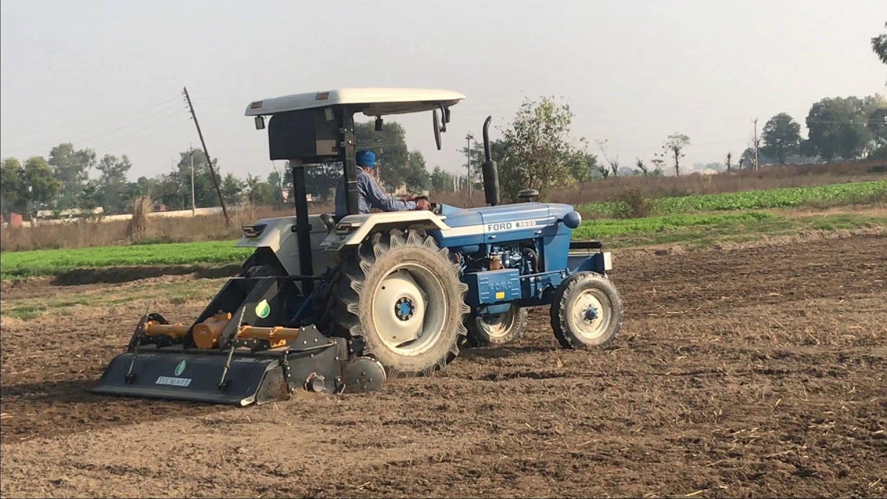 Ford 3600 8 futt rotavator