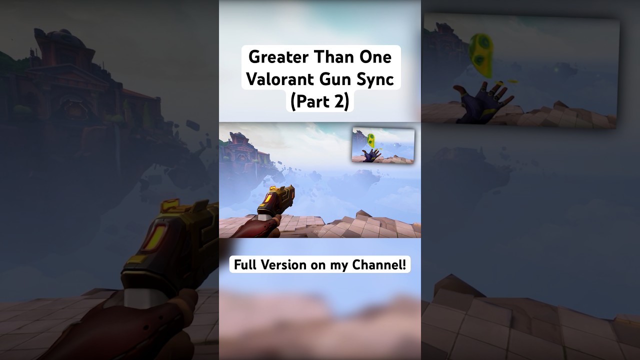 Greater Than One - @ericdoamusic | Valorant Gun Sync (Part 2) #edit #valorant #gaming