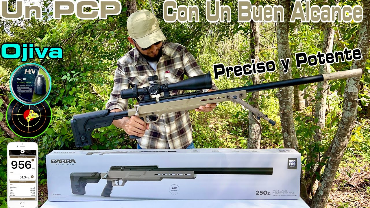 Barra 250Z Bronceado .25 Potente Y Preciso PCP(Unboxing & Review #pcpairrifle