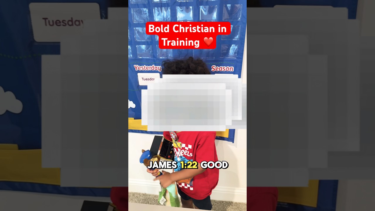 Soon to Be Bold Christian in Training ✝️❤️ #jesus #christian #bible #shorts