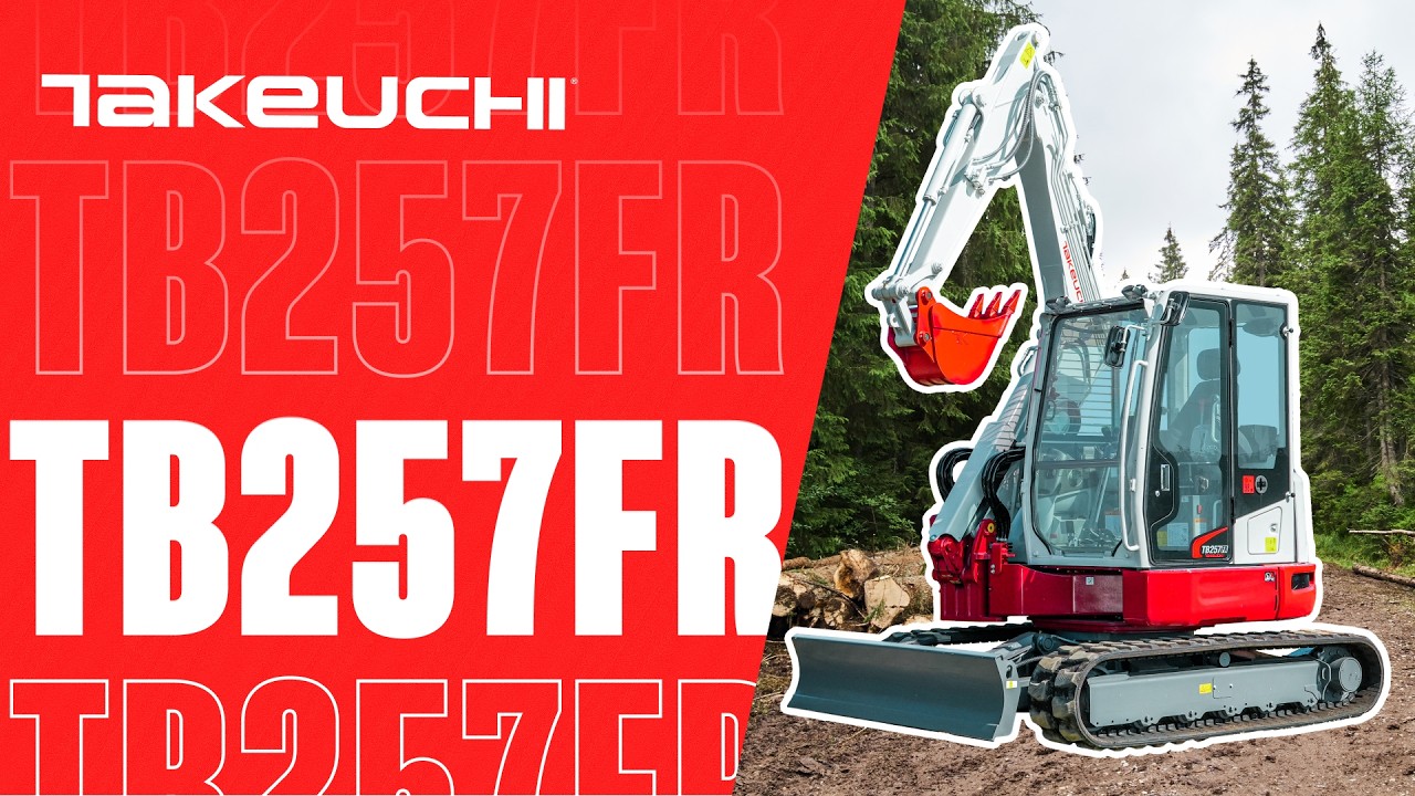 Escavatore Full Round TB257FR Takeuchi®