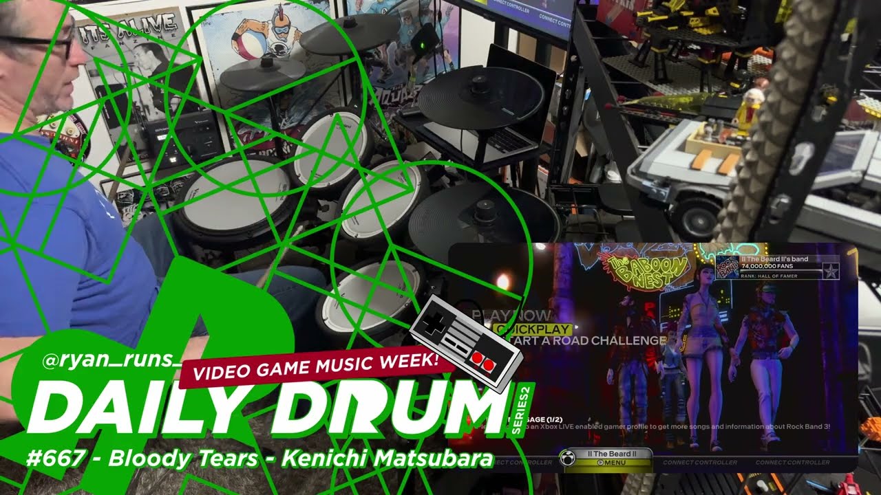 Daily Drum #667 - Bloody Tears - Kenichi Matsubara