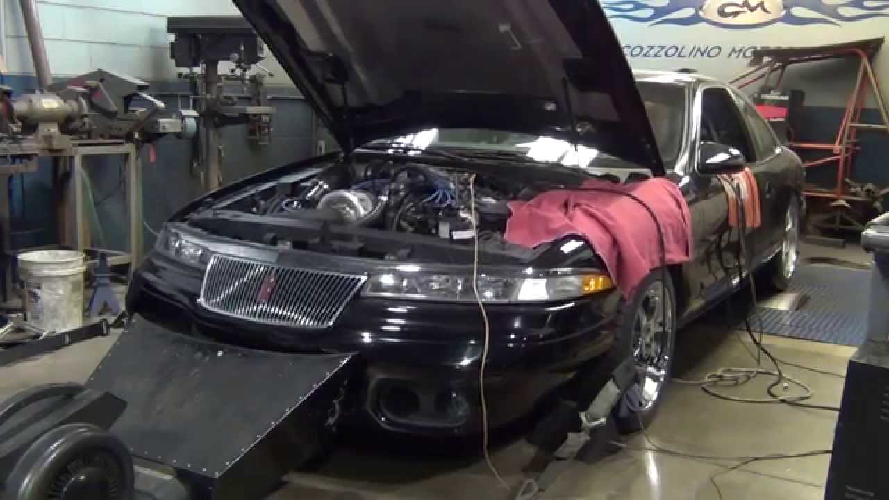 Supercharged Lincoln Mark VIII dyno tuned by Lonnie of Blue Oval Chips