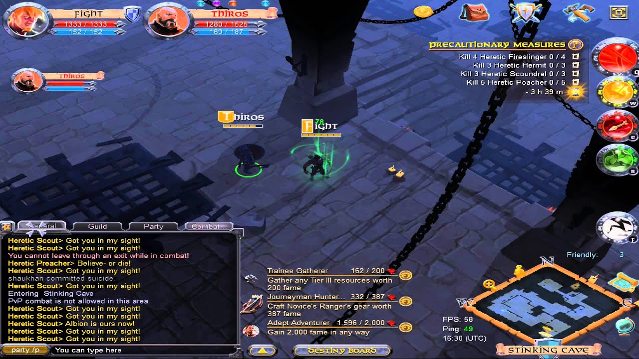 Albion Online Summer Alpha 2015 - Ranger Class FIRST LOOK and Gameplay