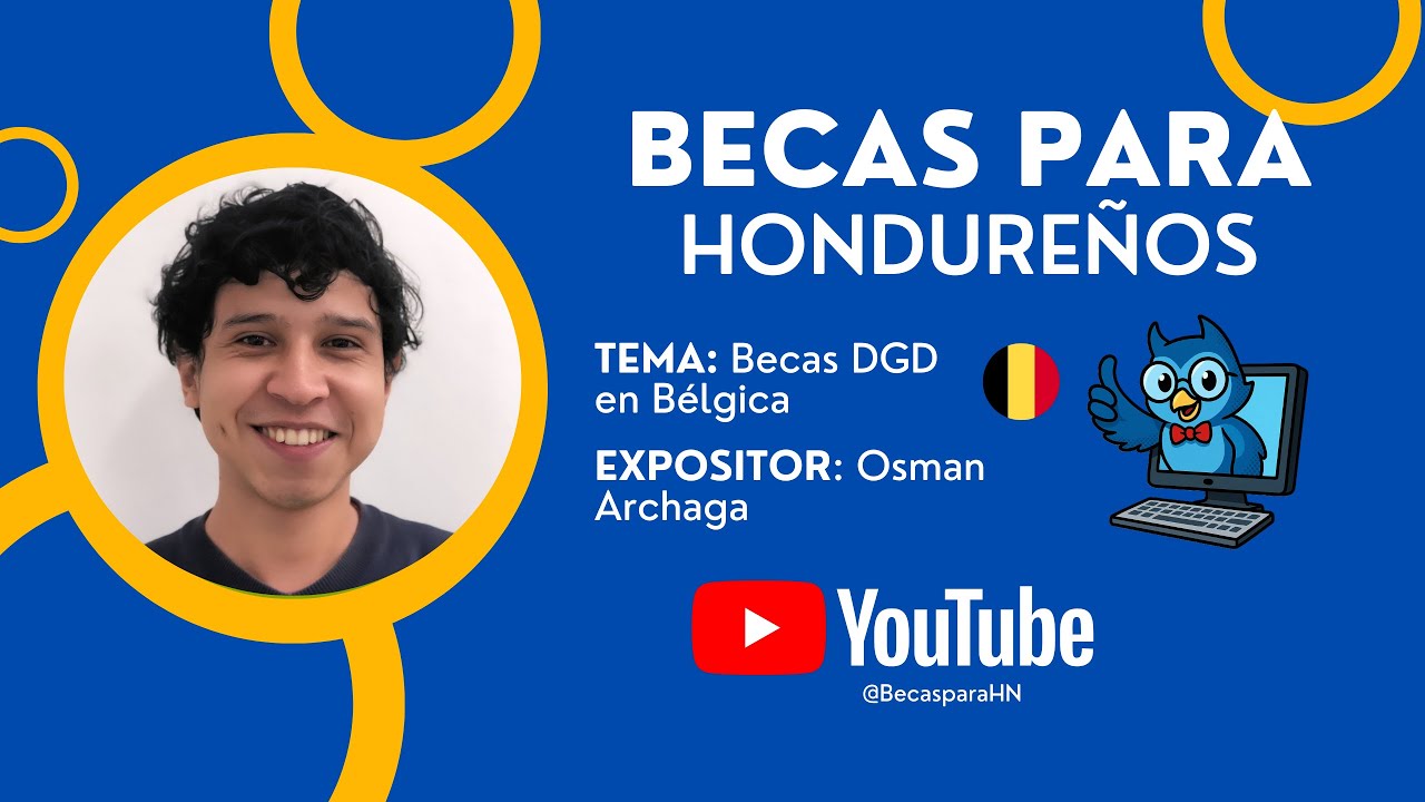 Charla becas a Bélgica