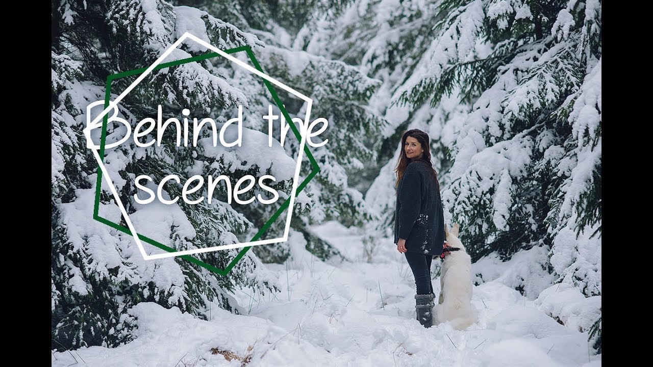 Snow Shoot Backstage (+ Exclusive Pictures) - Anastasia Vervueren