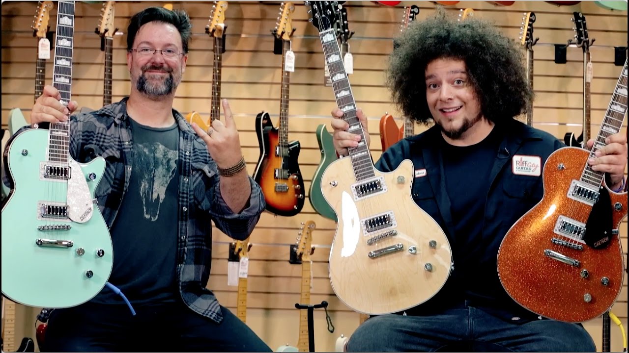 Special Run Gretsch Pro Jet - Chappers & Rabea at Riff City Guitar Part One