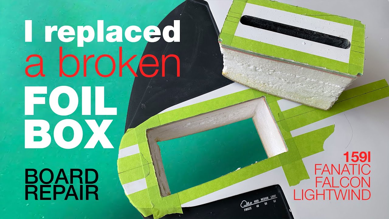 How to Replace a broken finbox on a Windsurf