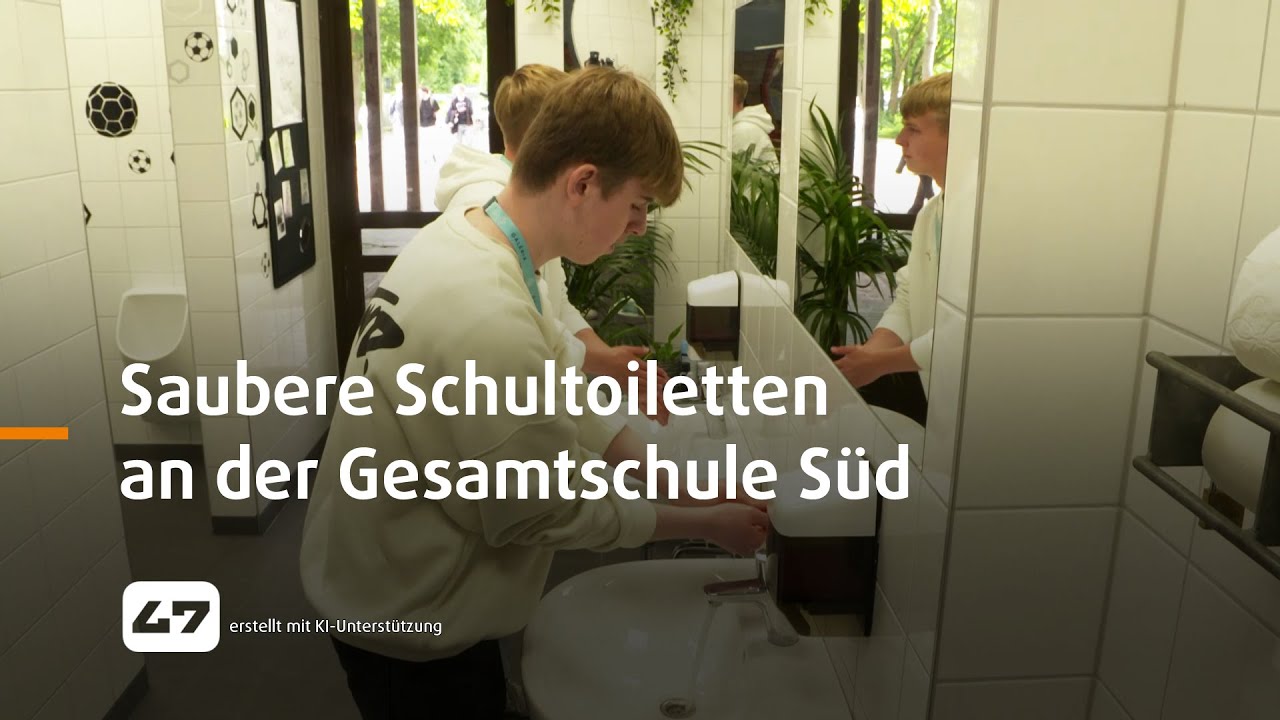 STUDIO 47 .live | SCHÜLERPROJEKT: SAUBERE SCHULTOILETTEN AN DER GESAMTSCHULE SÜD