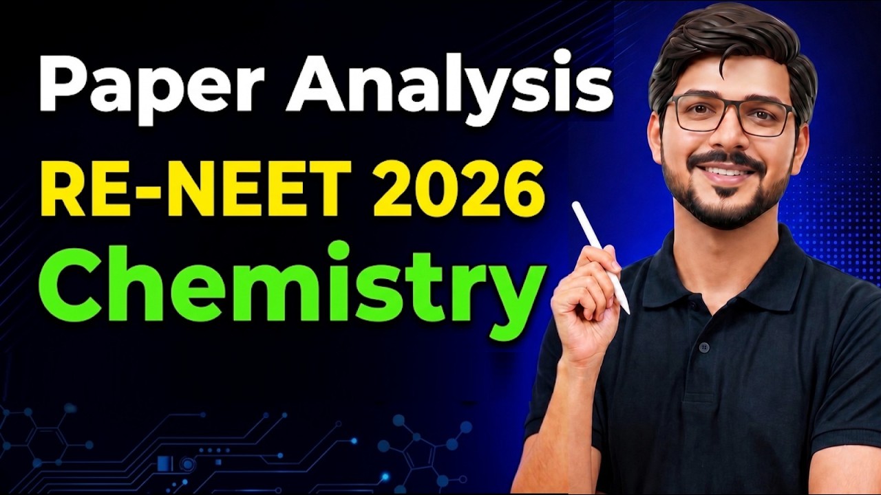 RE-NEET 2026 Paper Analysis 🔥 Full Discussion + Answer Key | Hemant Sir #neet #neet2026 #chemistry
