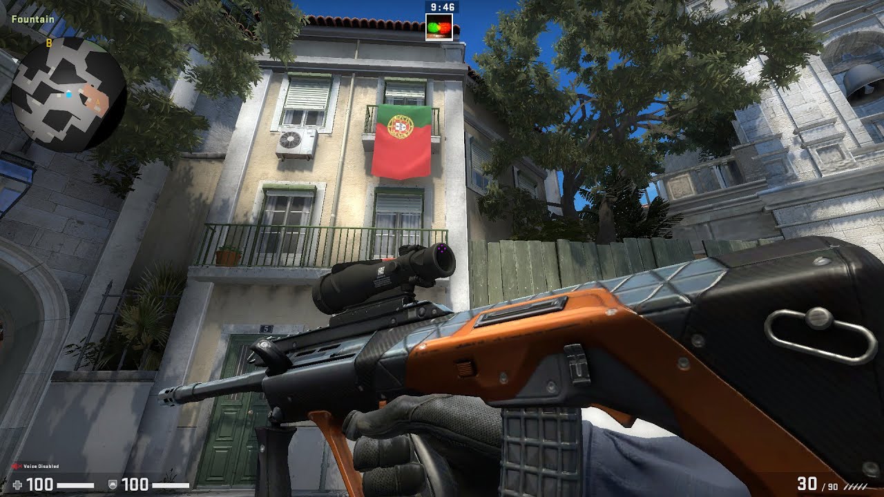 CSGO AUG Triqua Minimal Wear
