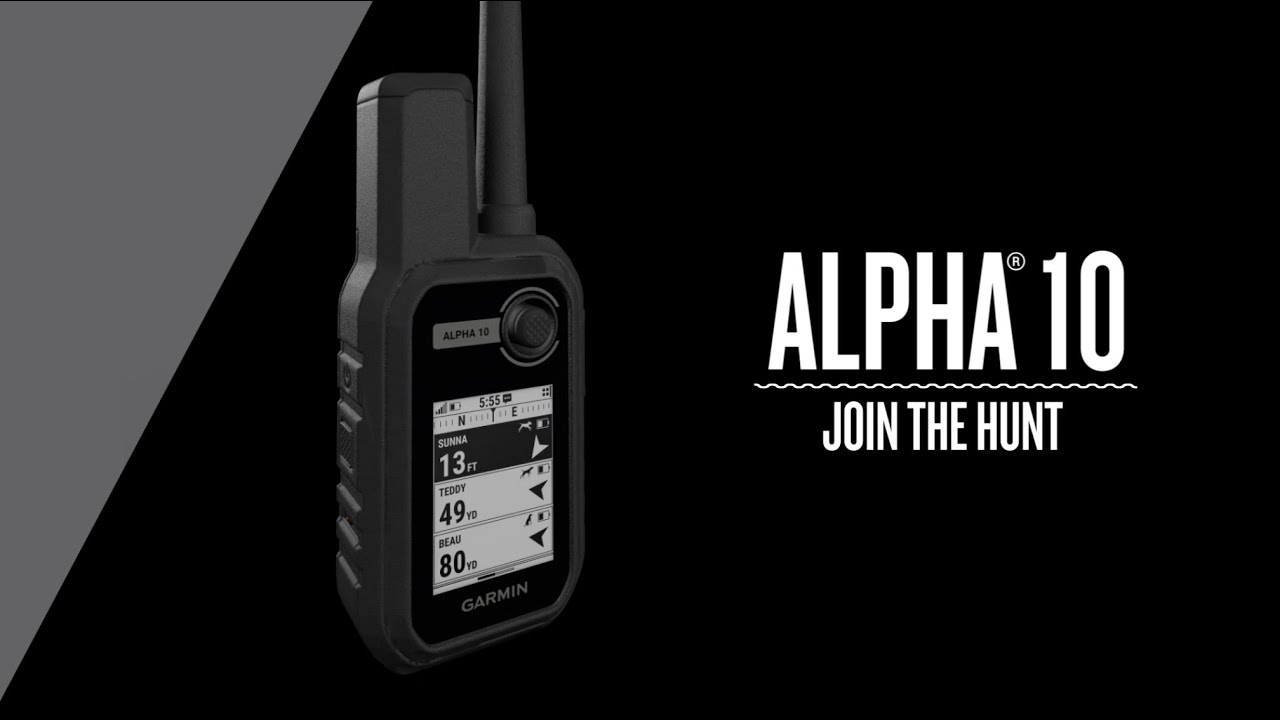 Garmin Alpha 10: Localiza&ccedil;&atilde;o r&aacute;pida de c&atilde;es