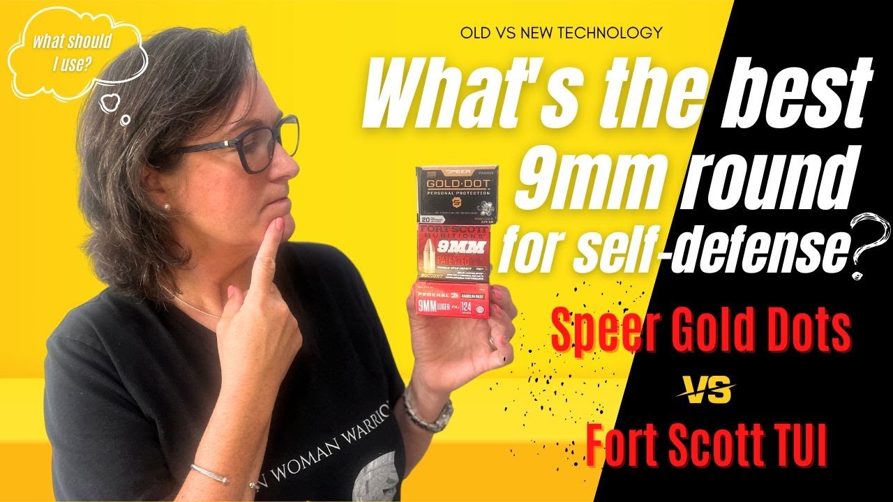 What's the best 9mm round for self-defense? Speer Gold Dots vs Fort Scott TUI
