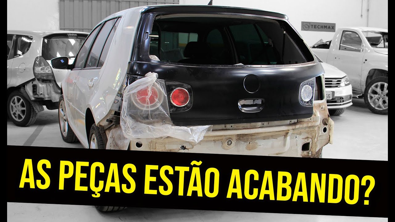 Tampa do porta malas não existe mais? | Quanto custa reparar um Golf Sportline
