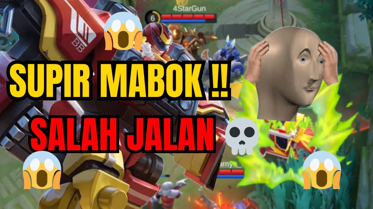TOP GLOBAL JOHNSON: Supir Mabok Salah Jalan !!!!!! 💀 