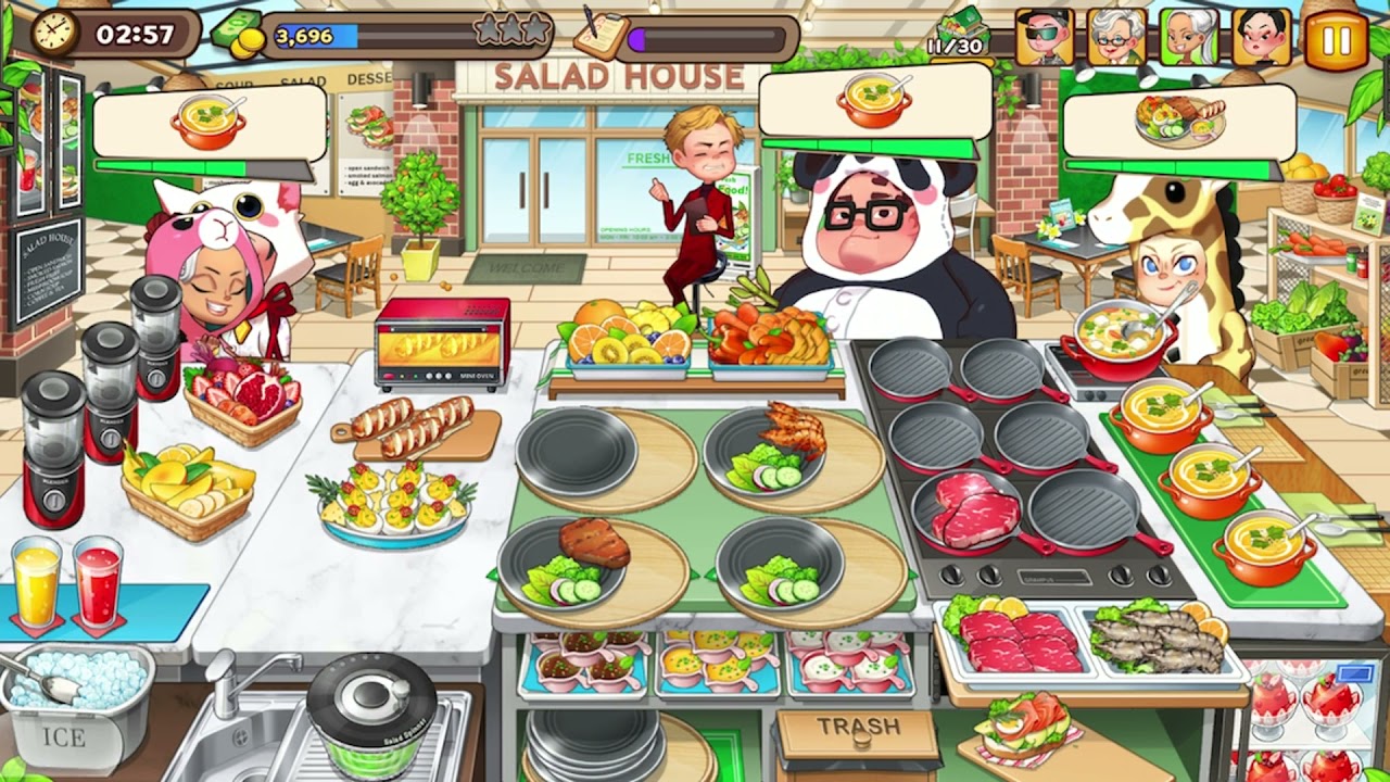 Cooking Adventure - Salad House Master Level 2 - Full Upgrade