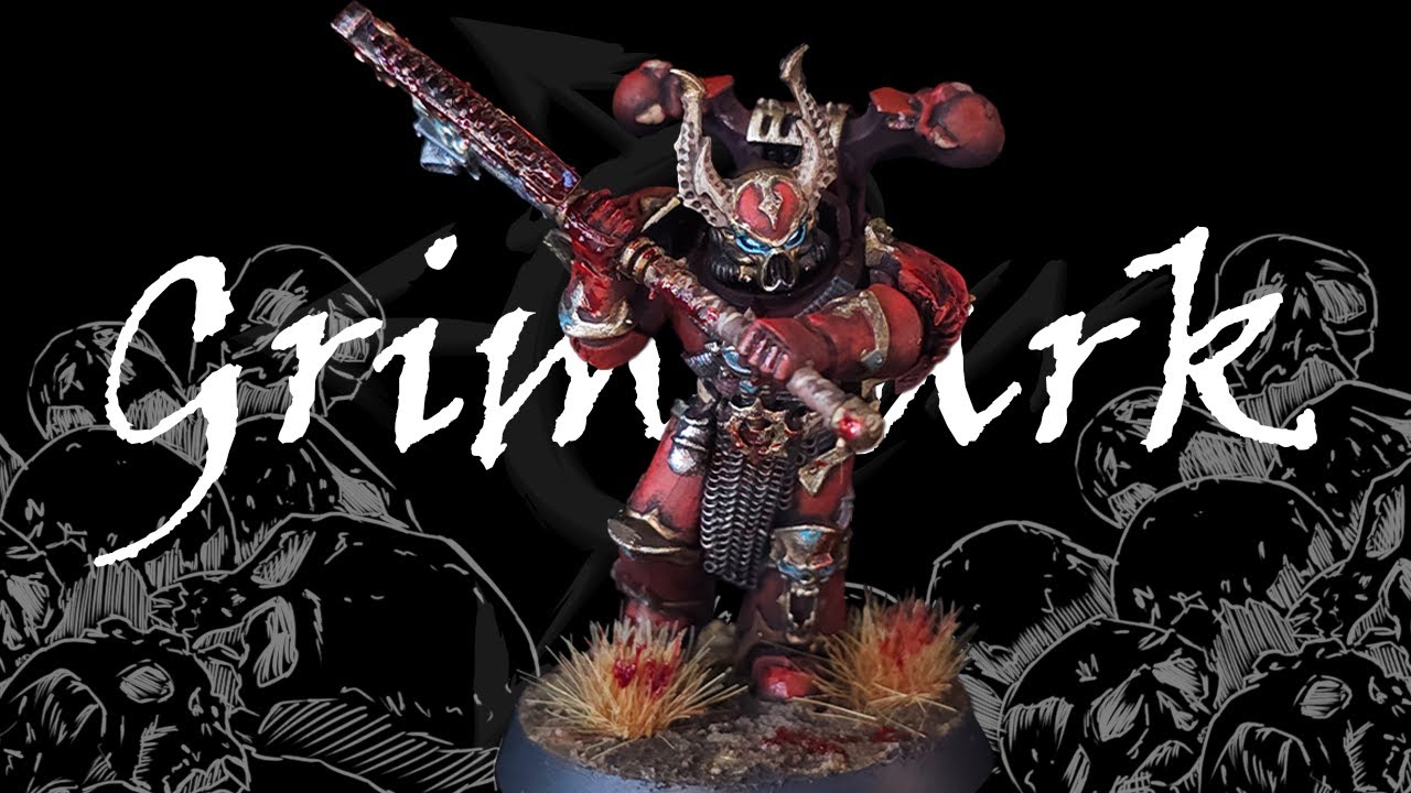 How to paint GRIMDARK World Eaters in 8 Minutes and 8 Seconds