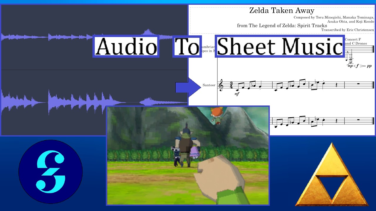 Spirit Tracks Transcription - Zelda Taken Away
