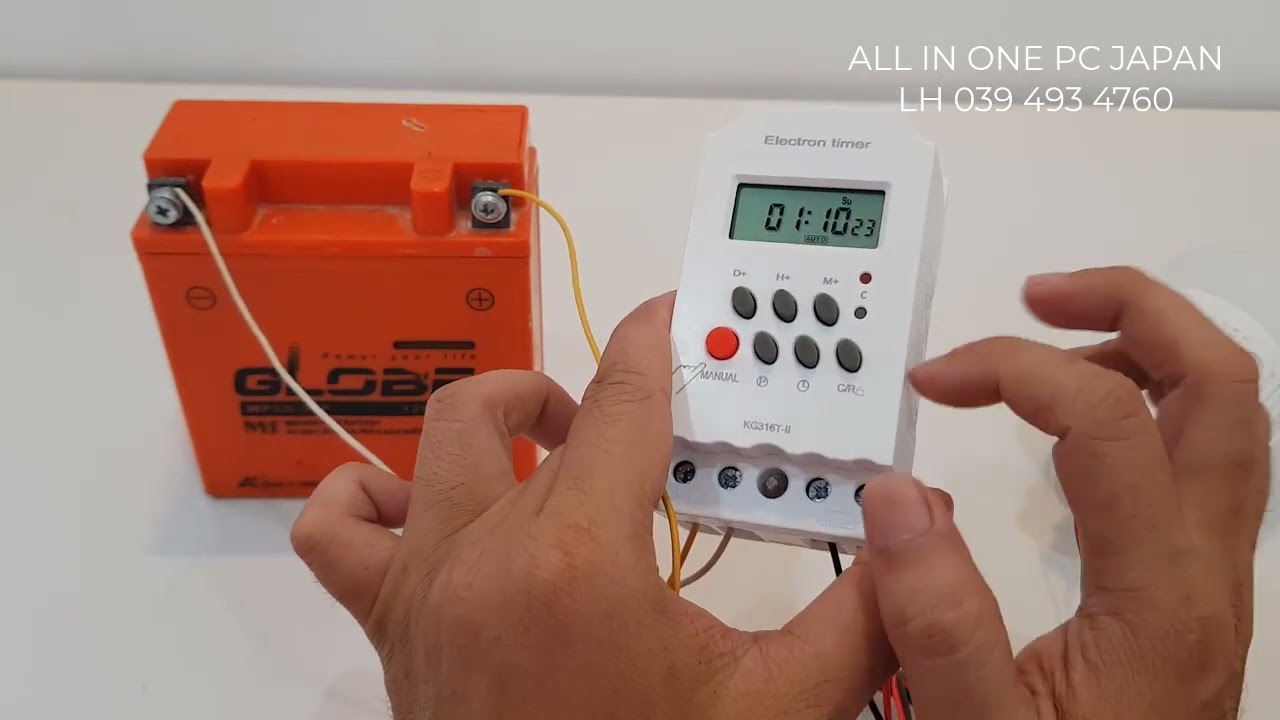 Hướng dẫn sử dụng timer 12v