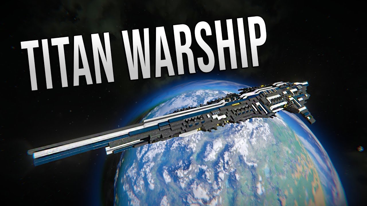 SOVEREIGN TITAN - Space Engineers Epic Titan!