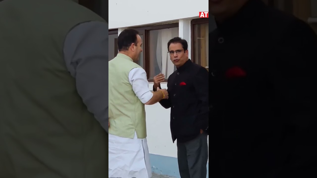 Leader of Opposition Sunil Sharma and JKNC Spokesperson Tanvir Sadiq seen together in a recent video