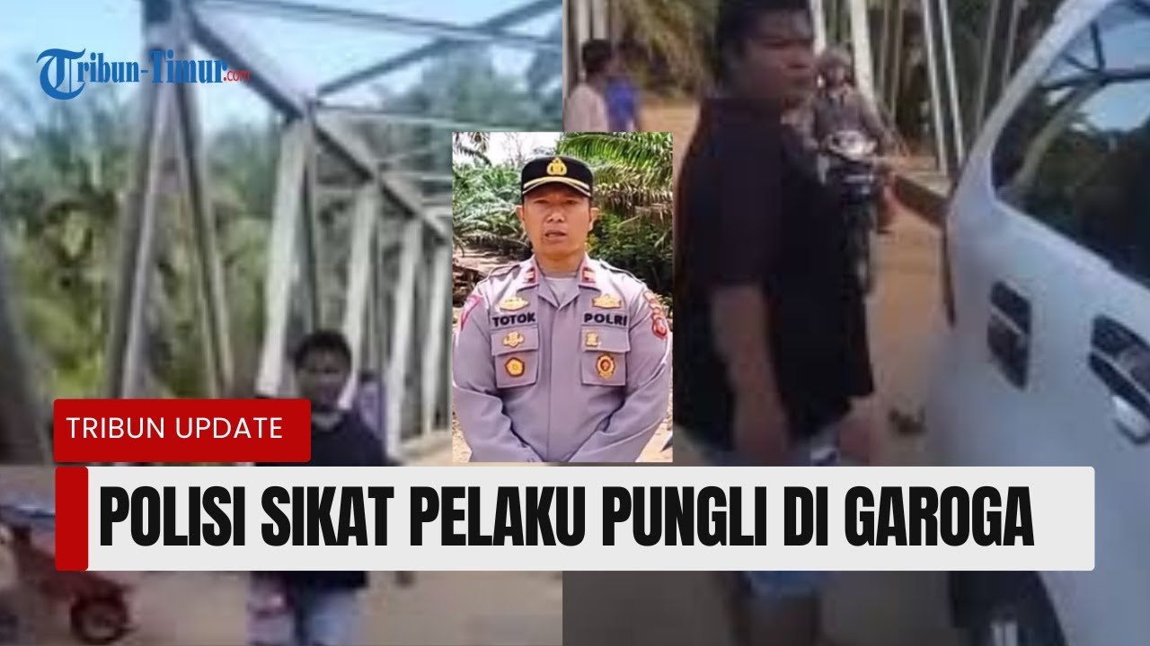 VIRAL, Polisi Sikat Pelaku Pungli di Lokasi Bencana | Lewat Jembatan Bayar Rp 50 Ribu