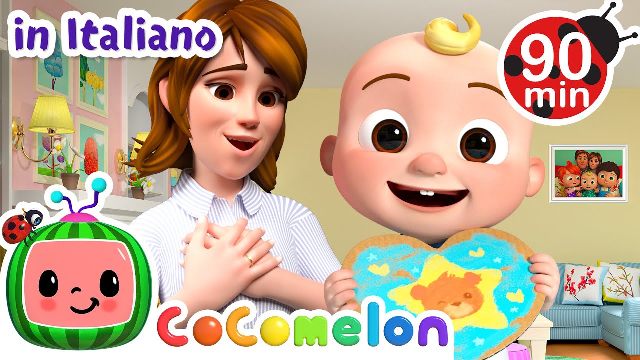 La canzone della mamma | La Festa della Mamma | CoComelon Italiano - Canzoni per Bambini
