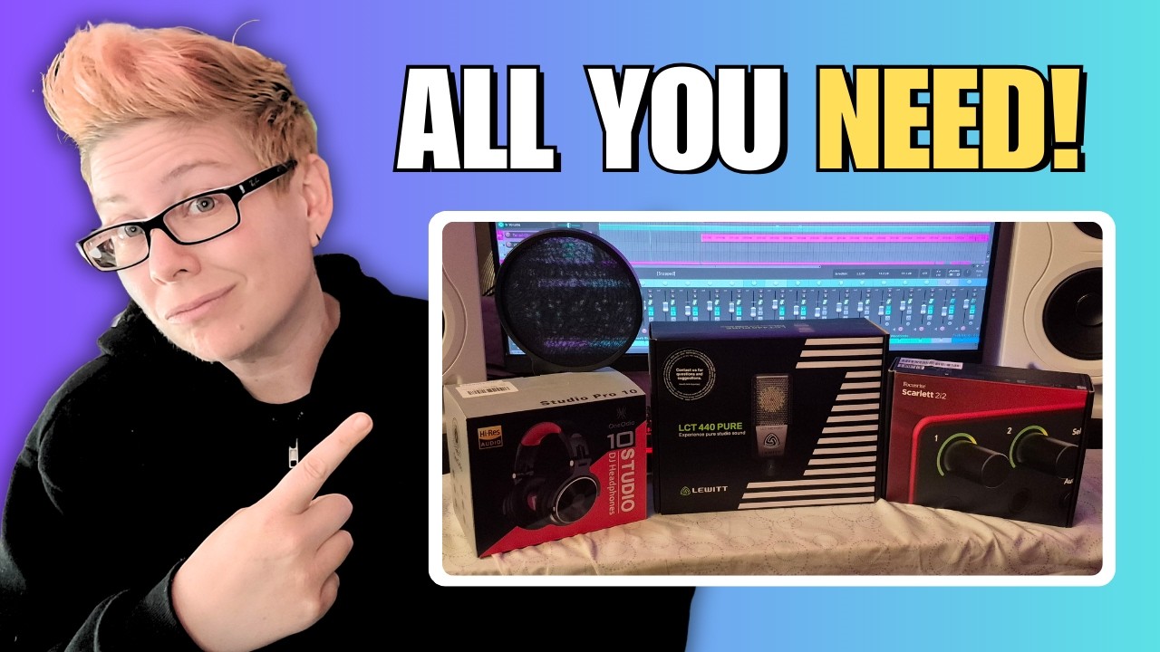 Stop Paying for Studio Time! All You Need to Build Your Home Vocal Studio.