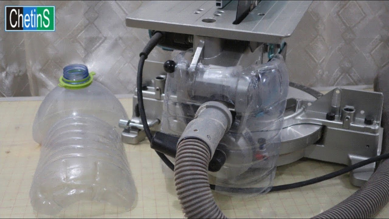 Улучшение пылеудаления на торцовочной пиле Makita LН1040F