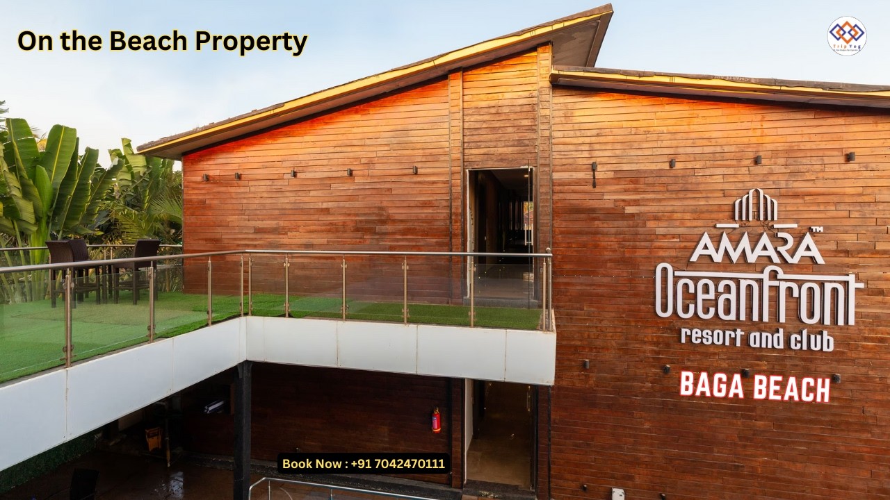 Amara Ocean Front , Baga | 4 Star on the beach Property