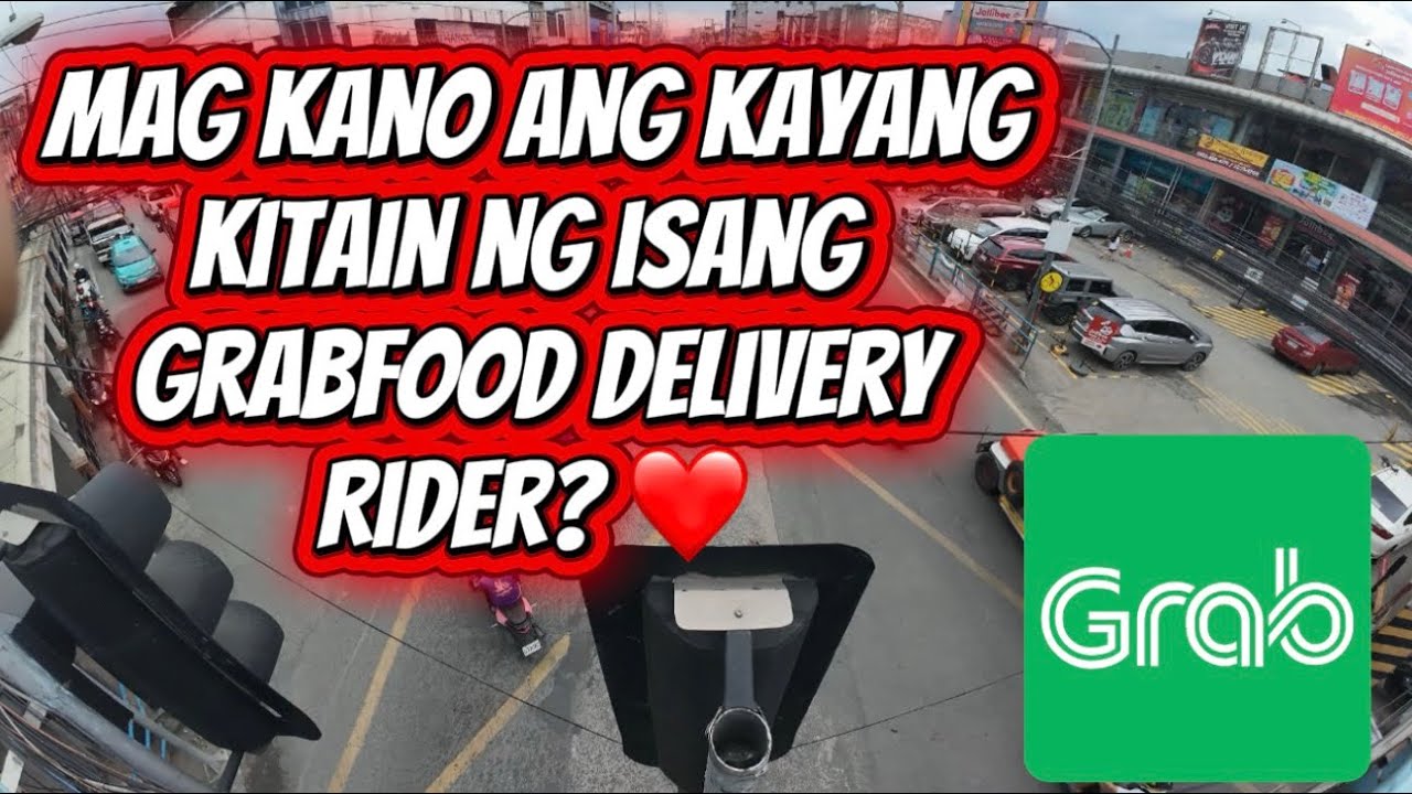 MAGKANO ANG KAYANG KITAIN NG ISANG GRABFOOD DELIVERY RIDER? | Boss G TV | GRABFOOD |