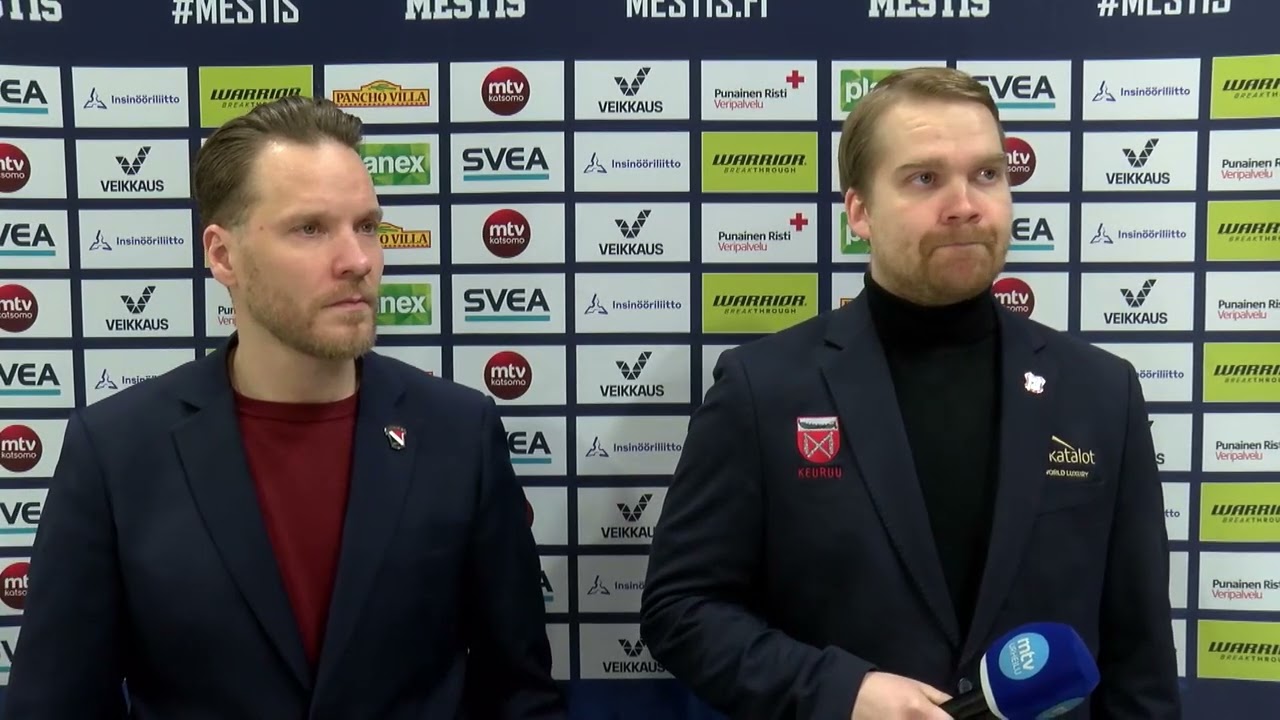 Valmentajahaastattelut: Kiekko-Pojat - KeuPa HT 22.1.2026