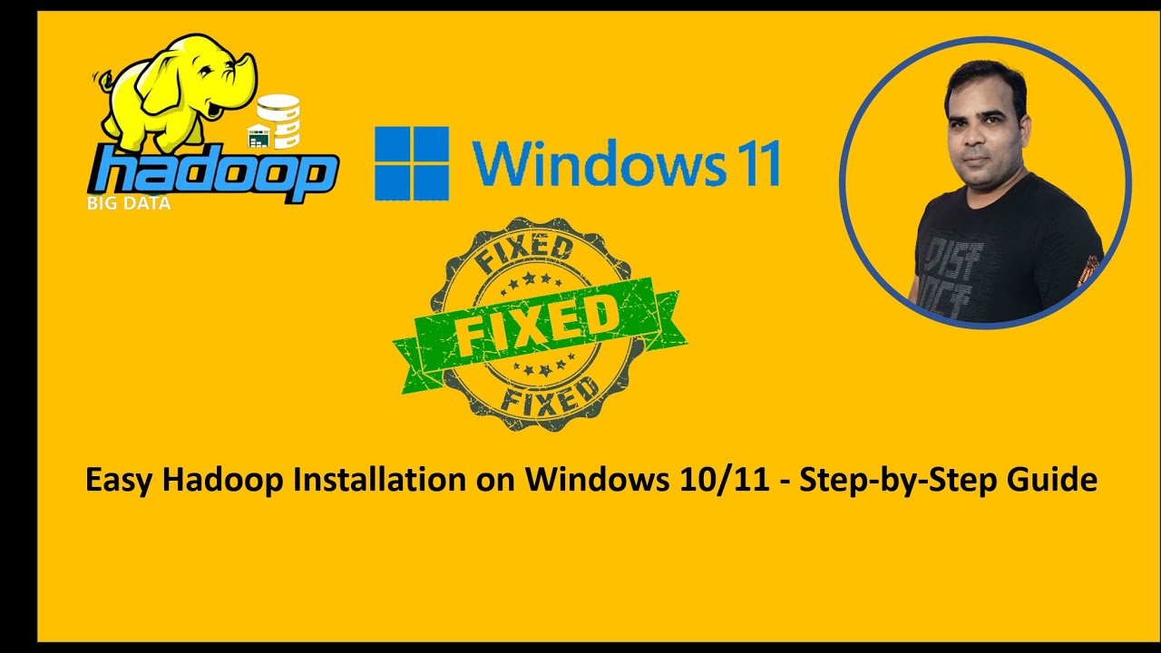 Easy Hadoop Installation on Windows 10/11 - Step-by-Step Guide | Kundan Kumar #Hadoop #bigdata