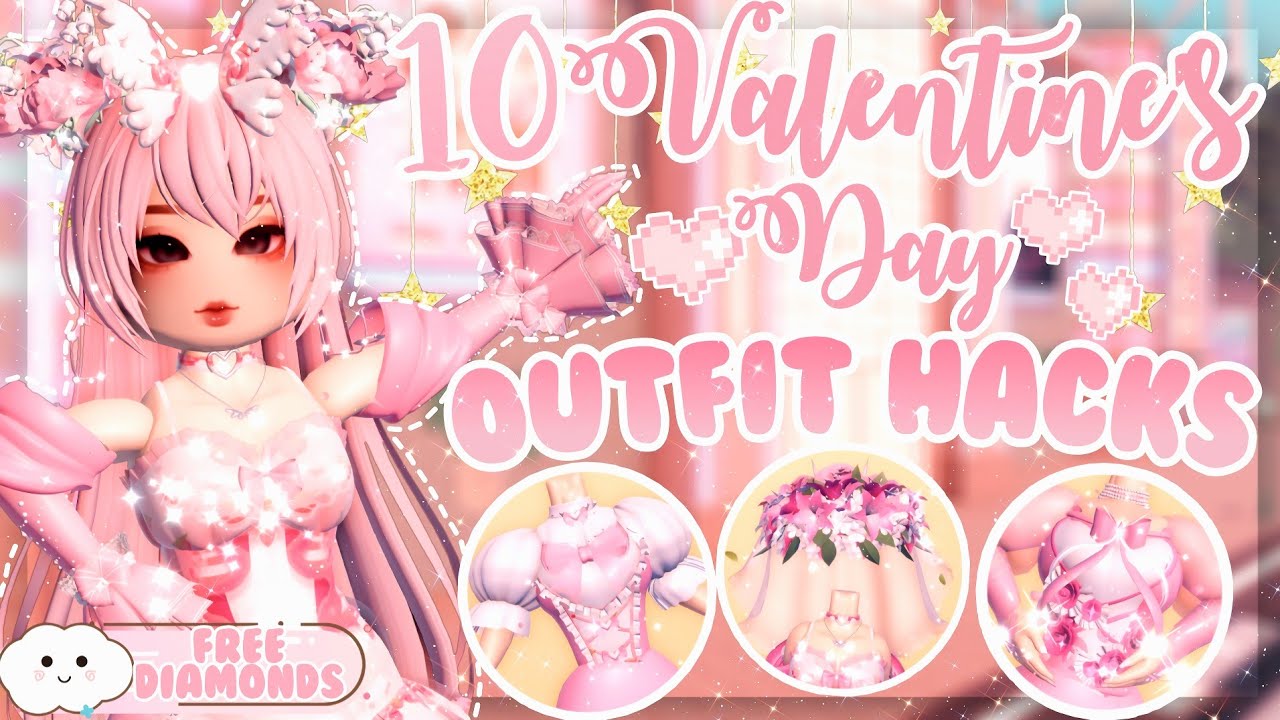 10 VALENTINES DAY OUTFIT HACKS 💗✨ YOU MUST TRY! IN ROYALE HIGH