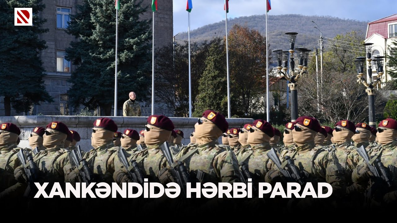 Xankəndidə hərbi parad (08.11.2023)