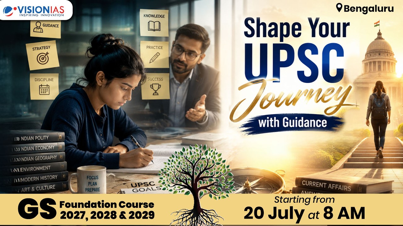 Bengaluru GS Foundation Course 2027, 2028 & 2029 | Starts: 20th July | 8:00 AM