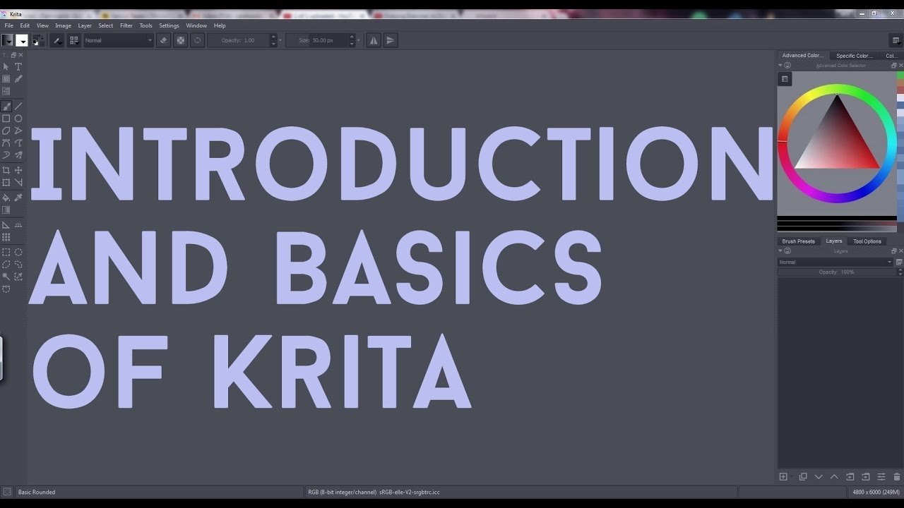 Introduction to Krita