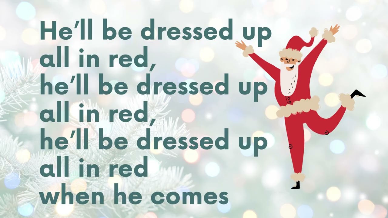 Santa (comin' around the mountain)